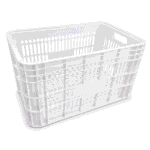 Caixa plástica agrícola branca 50 litros 30 kg 36,5x55x31cm modelo AB-47L - Imagem 2