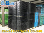 Kit com 12 Unidades da caixa plástica dobrável 60x40x24cm ABelt CD-240 45L / 25kg preta - Imagem 7