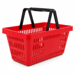 Cesta de compras CP-16 vermelho