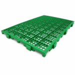 Pallet, Piso e Estrado plástico modular 60x40x3cm cor verde