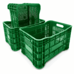 Kit 3 caixas plásticas AB-46L verde