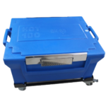 Carrinho tartaruga para Caixa Térmica Hot Box 100 litros modelo TransCaixa 180