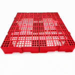 Estrado plástico 41x82x13cm vermelho - Imagem 3