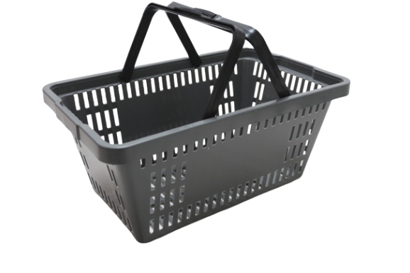 Cestas Armazenamento Bidtakay 3 Peças - Cinza 38x28x24cm - Dobráveis