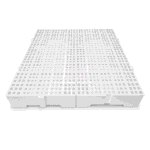 Piso plástico 41x82x13cm branco - Imagem 3