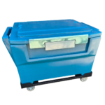 Carrinho tartaruga para Caixa Térmica Hot Box 100 litros modelo TransCaixa 180 Standard - Imagem 7