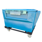 Carrinho tartaruga para Caixa Térmica Hot Box 100 litros modelo TransCaixa 180 Standard - Imagem 3
