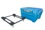 Carrinho tartaruga para Caixa Térmica Hot Box 100 litros modelo TransCaixa 180 Standard