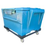 Carrinho tartaruga para Caixa Térmica Hot Box 100 litros modelo TransCaixa 180 Standard - Imagem 11