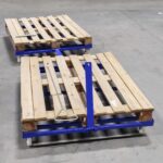 Carrinho para palete 1200x1000mm e carga de 500 kg modelo TransCaixa 500 marca ABelt® - Imagem 9