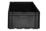 Caixa plástica KLT 6424 preto com fundo lego - Imagem 10
