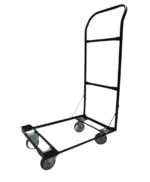 Carrinho para transporte de caixa basculante ALC com rodízios de 4” e carga até 200 kg modelo TransCaixa 200 - Imagem 4
