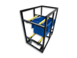 Carrinho Picking Flow-Rack para Separação de Mercadorias e Peças com Caixas Plásticas ALC 6437 - Imagem 2