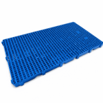 Piso plástico modular 100x60x4,5cm azul