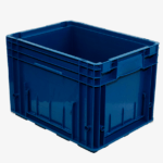 Caixa plástica KLT 4329 azul com o fundo lego - Imagem 5