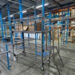 Carrinho de Picking Industrial com Escada Acoplada e Freio Automático – CPE 300 ABelt® - Imagem 6