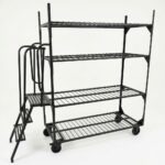 Carrinho de Picking Industrial com Escada Acoplada e Freio Automático – CPE 300 ABelt® - Imagem 10