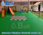 Estrado piso plástico flexível modular antiderrapante 24x24cm cor verde - Imagem 4