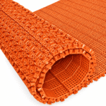 Piso flexivel modular 24x24cm laranja - Imagem 2