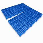 Estrado plástico 50x25x2,5cm azul - Imagem 2