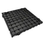 Piso plástico 50x50x3cm preto - ABelt