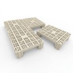 Palete, Piso e Estrado plástico modular 50x60x15cm branco - Imagem 8
