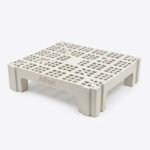 Palete, Piso e Estrado plástico modular 50x60x15cm branco