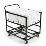 Carrinho Picking ou PTS (Put to Store) para separação de mercadorias do E-Commerce para 4 caixas plásticas modelo CP-61L de 61 litros - Imagem 6
