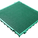 Piso plástico 50x50x3cm verde - ABelt