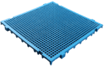 Piso plástico 50x50x3cm azul - ABelt